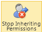 Stop Inheriting Permissions Image